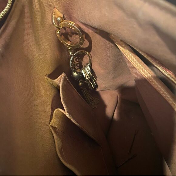 Louis Vuitton Gold Porte Cles Swing Tassel Bag Charm - Picture 9 of 14